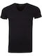 Herren Unterhemden Black 1Packung