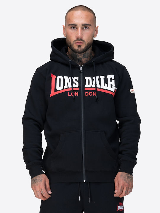 Garrigill Sweatshirt with Hood Black