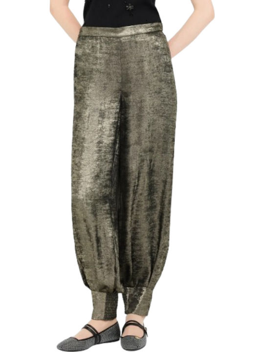 Women's Fabric Trousers White