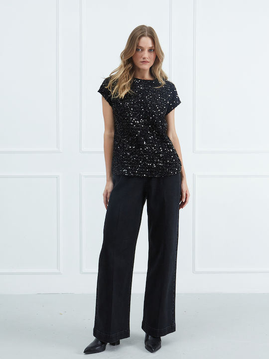 Blugi de damă Off Black