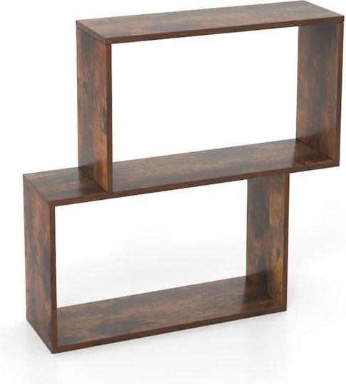 Βιβλιοθήκη Καφέ 80x22x70εκ.