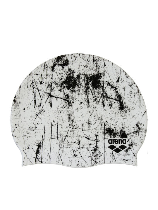 Arena Print 2 Șapcă Înot 1e368 122 Alb-negru