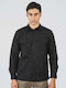 Μακρυμάνικo Overshirt Black