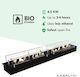 Xaralyn Burner Schreibtisch Bioethanol Kamine Innenbereich Schwarz 120x15.7x8.4cm