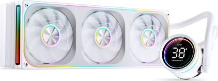 Thermaltake TH-360 Υδρόψυξη AIO CPU με 3 Ανεμιστήρες 120mm Λευκή