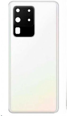 Capac Baterie Samsung Galaxy S20 Ultra G988 Suport Cameră Alb