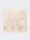 Estheti Beige Furry Pillow Honeycomb 45x45cm