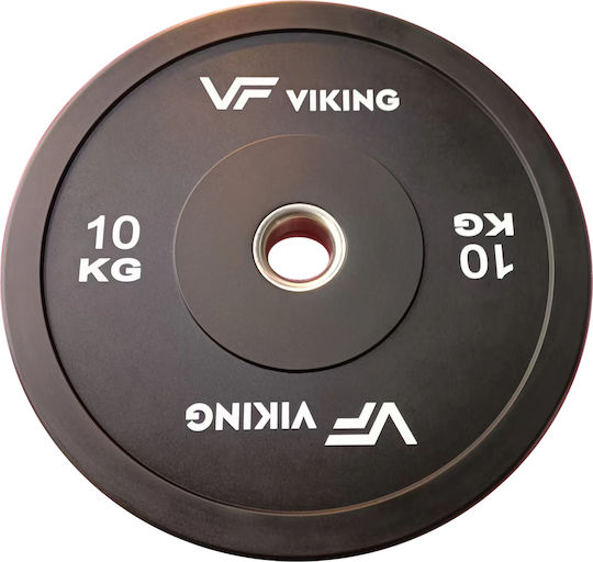 Viking Bumper Set of Plates Olympic Type Rubber 1 x 20kg Φ50mm