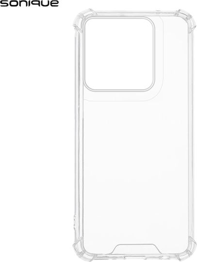 Silikon Handyhülle Sonique Armor Klar Anti-Schock Motorola Edge 60 Pro 5G Transparent