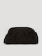 Leather Women's Pouch Shoulder Black