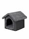 Doggy Dolly Canapea Pat pentru câini Negru