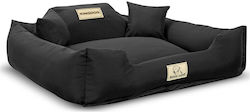 AIO Factory Sofa für Hunde Schwarz 100x75cm