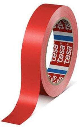 Tesa Self-Adhesive Tape Red 9mmx66m 1pcs