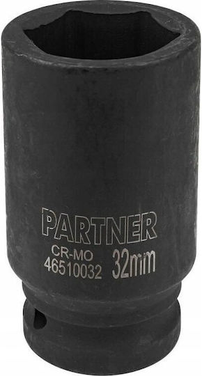 Partner Pneumatic Socket with Frame Host 3/4" Diameter 3/4" / 32