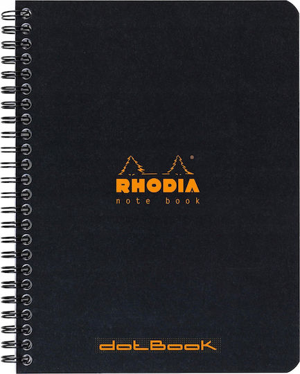 Clairefontaine Notebook Spiral A5 Black