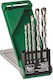 Hikoki Set of 5 Drills for Masonry