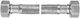Ferro Flexible Connection Hose Flexible Connection Mesh Stainless Steel Nut-Nut 3/8" 30cm Pws911