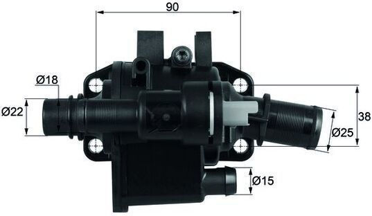 Thermostat Cooling Liquid Mahle Th 42 83