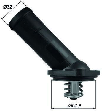 Thermostat Cooling Liquid Mahle Ti 225 92d