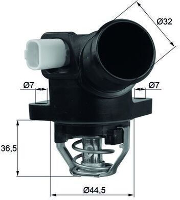 Thermostat Cooling Liquid Mahle TM 32 103