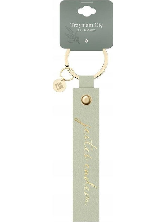 Kks Lech Leather Keychain You Are A Miracle