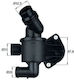 Thermostat Coolant Mahle Ti 34 87