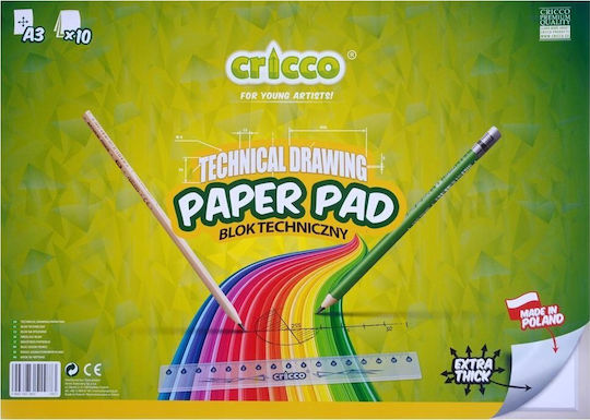 Cricco Drawing Pad A3 29.7x42cm