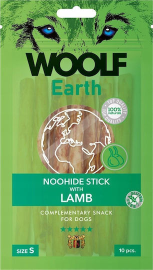 Woolf Woolf Earth Noohide Stick Lamb Λιχουδιά Σκύλους Αρνί Μέγεθος S 85 G
