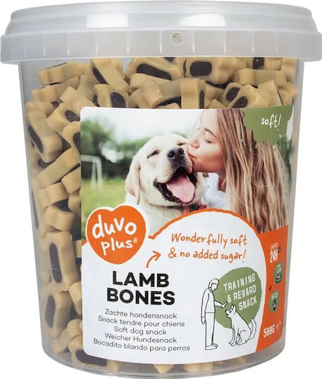 Duvo+ Duvo+ Меки Вкусни Лакомства За Кучета Обучение Агнешки Кубчета 500г