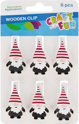 Craft with Fun Decorativ 6 Bucăți