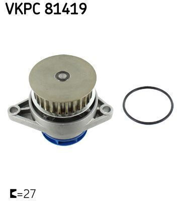 Water Pump Engine Cooling Skf Vkpc 81419