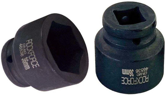 Rockforce Καρυδάκι Αέρος με Καρέ Υποδοχής 3/4" Διάμετρος 3/4" / 34