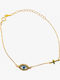 Women's Silver Gold Plated Bracelet
