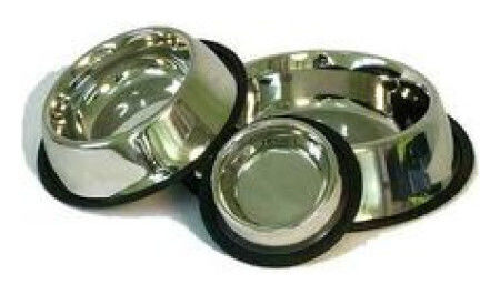 Metallic Food and Water Bowl for Dog and Cat 2.7L 25cm