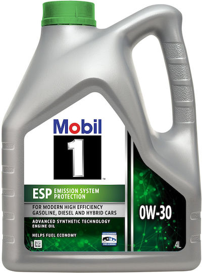 Mobil 1 ESP Масло за Автомобили 0W-30 4лт