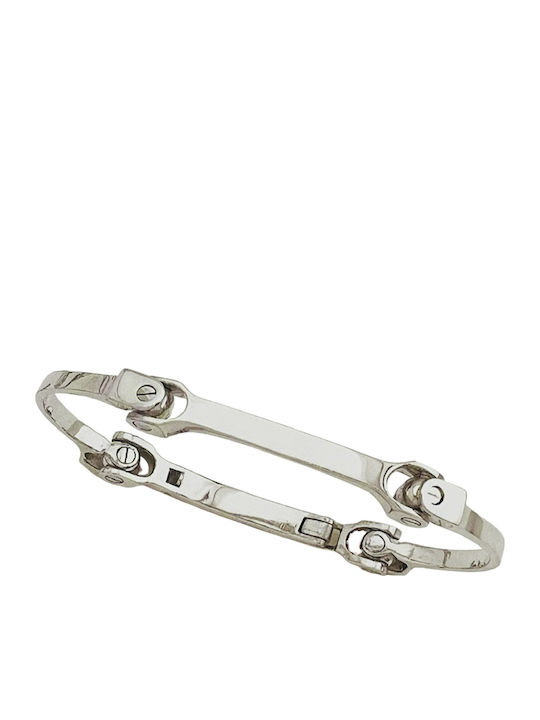 Women's Silver Handcuff Bracelet