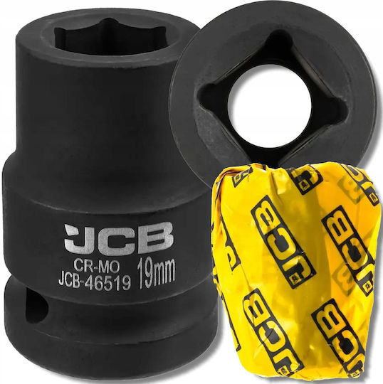 JCB Καρυδάκι Αέρος με Καρέ Υποδοχής 3/4" Διάμετρος 3/4" / 19