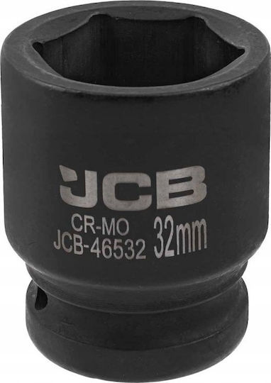 JCB Pneumatic Socket with Frame Host 3/4" Diameter 3/4" / 32