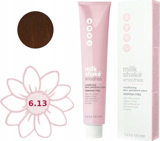 Smoothies Temporärer Farbstoff Haarfärbemittel Ohne Ammoniak 6.136b Dunkel Beige Blond 100ml