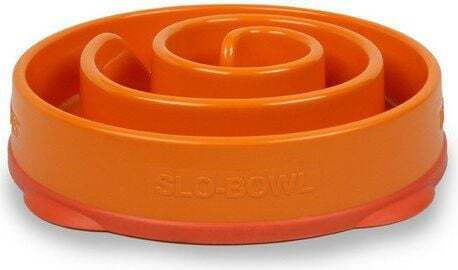 Outward Hound Fun Feeder Mini Bol Portocaliu