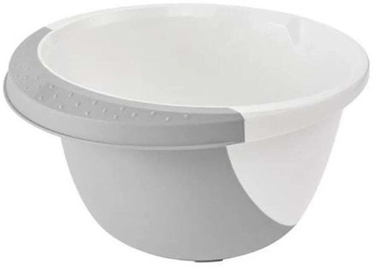 Curver Plastic Food Bowl for Dog & Cat 3.5L in White Color