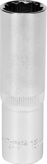 Pneumatic Spline Socket Long with Frame Host 1/2" Diameter 12 / 1/2" / 16 / 77