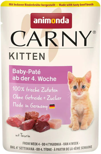 Animonda Carny Wet Food for Young Cats in Pouches 85gr