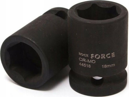 Rockforce Καρυδάκι Αέρος με Καρέ Υποδοχής 1/2" Διάμετρος 1/2" / 27