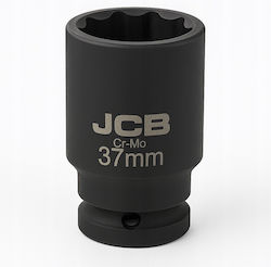 JCB Καρυδάκι Αέρος με Καρέ Υποδοχής 1/2" Διάμετρος 1/2" / 37