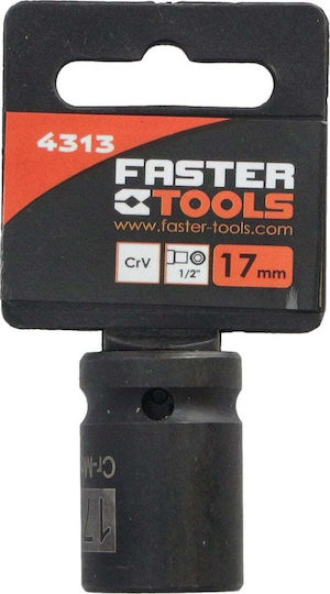 Faster Tools Căpăcel Pneumatic - Pneumatic cu Patrat de Prindere 1/2" Diametru 1/2" / 19 1buc