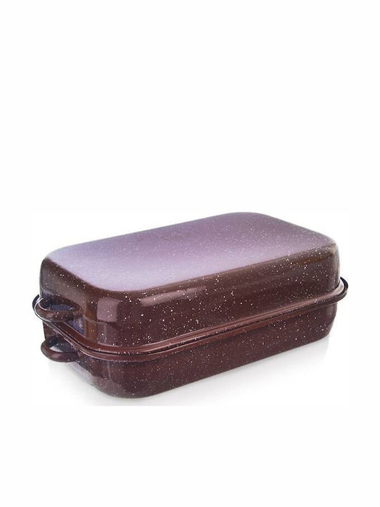 Orion Tăvi de copt Rectangular cu Capac Aluminiu