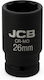 JCB Pneumatic Socket with 1/2" Frame Host Diameter 1/2" / 26