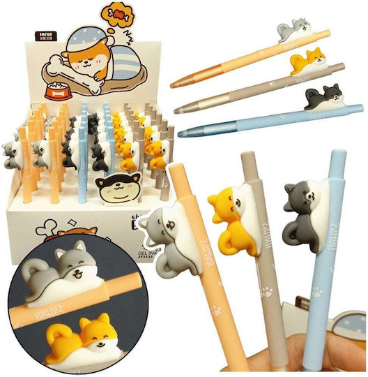 Lean Toys Pix Ballpoint 0.5mm cu cerneală Albastru (Diverse modele/culori)
