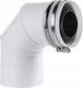 Spiroflex 60/100 Vk Kolanowy Weißer Adapter